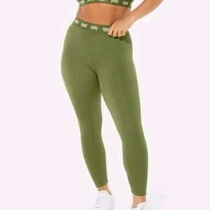 Yitty Moss Green 7/8 Leggings 2X